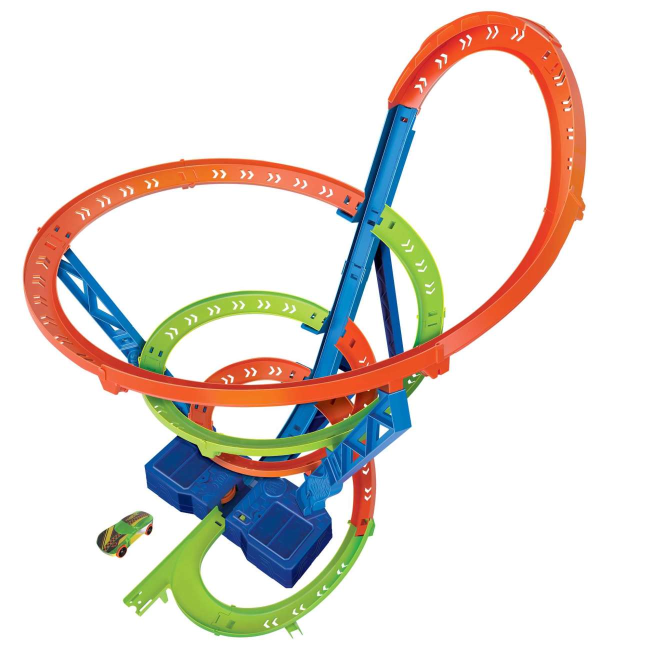 Hot Wheels Spiral Speed Crash Playset