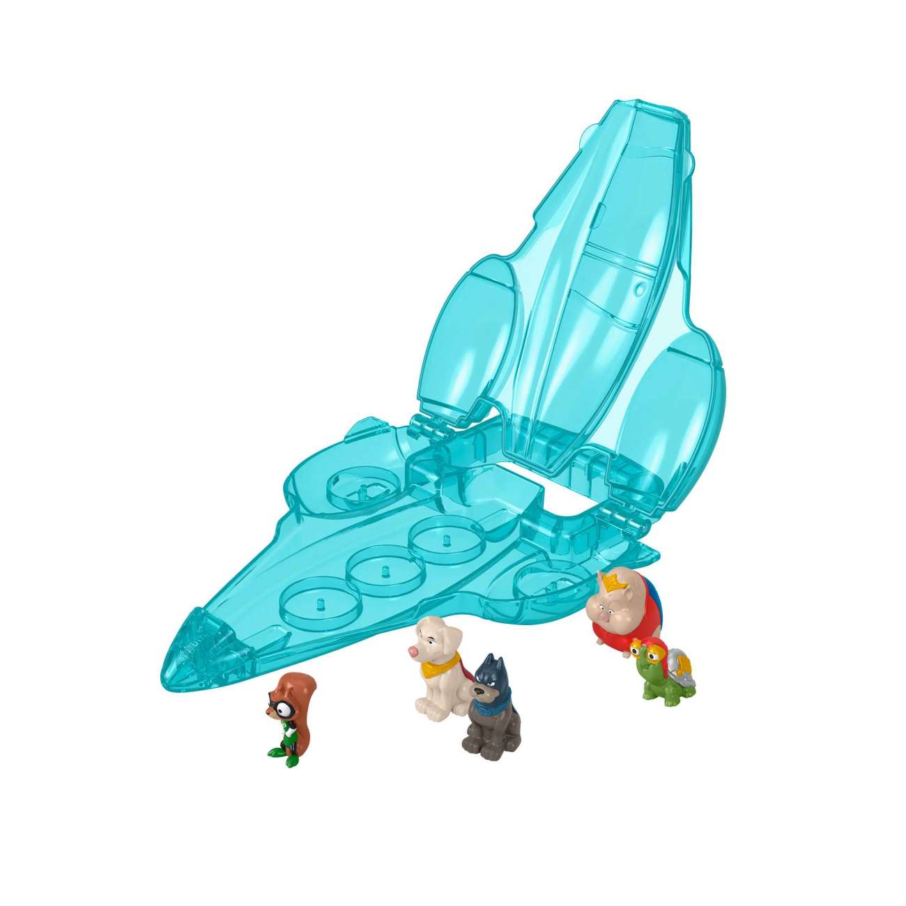Fisher-Price DC League of Super-Pets Invisible Jet Case