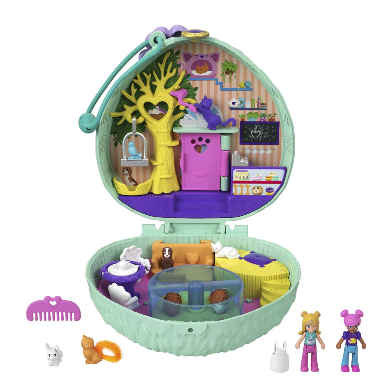 Polly Pocket Hedgehog Café Compact