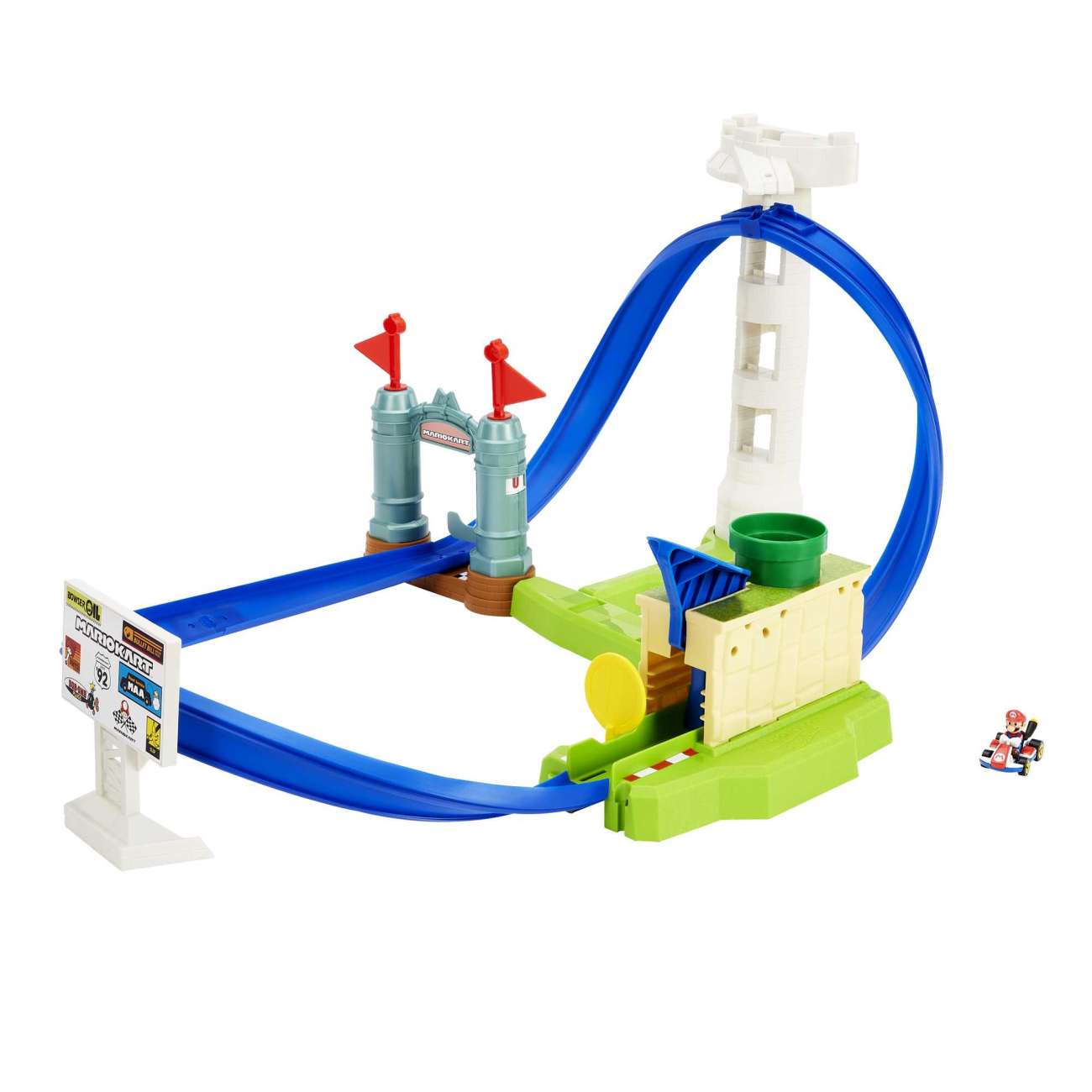 Hot Wheels Mariokart Circuit Slam Track Set
