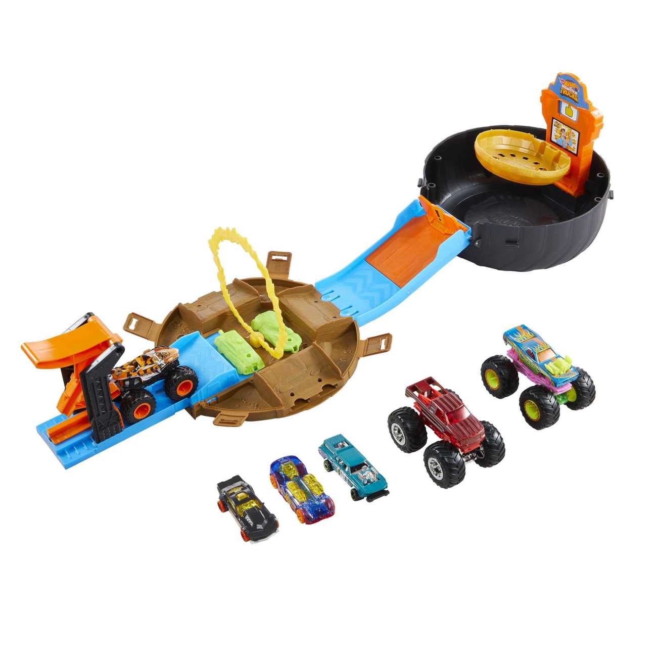 Hot Wheels Monster Trucks Rueda De Acrobacias