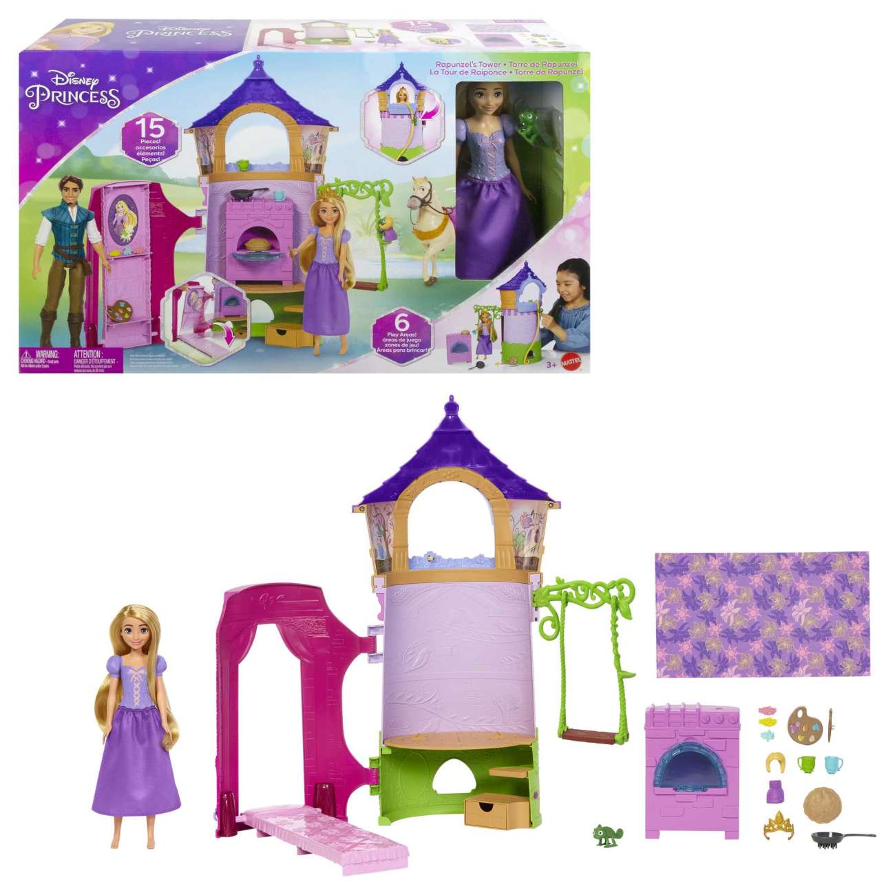 Disney Princess Rapunzel's Tower Playset