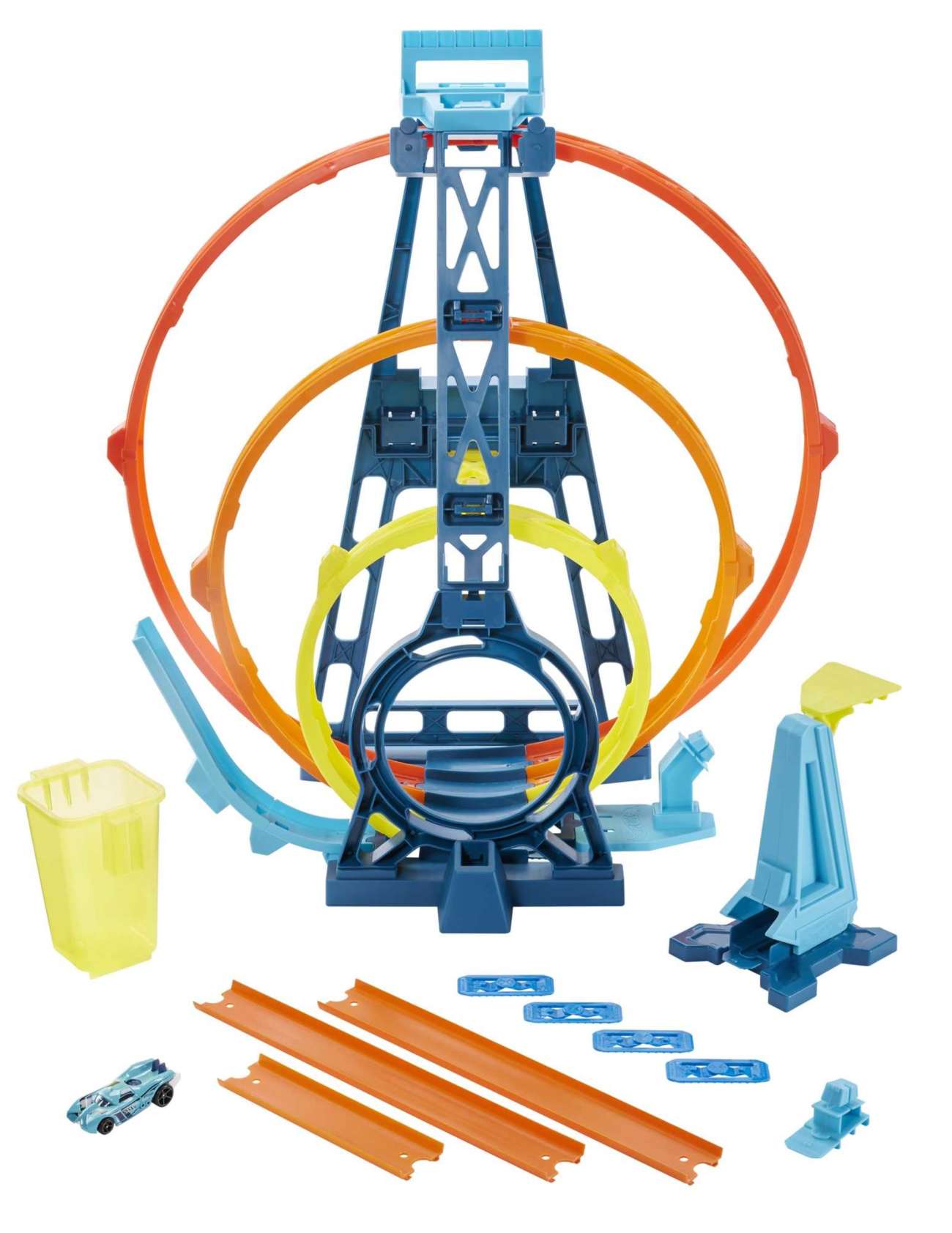 Hot Wheels Track Builder Unlimited Triple Loop Kit