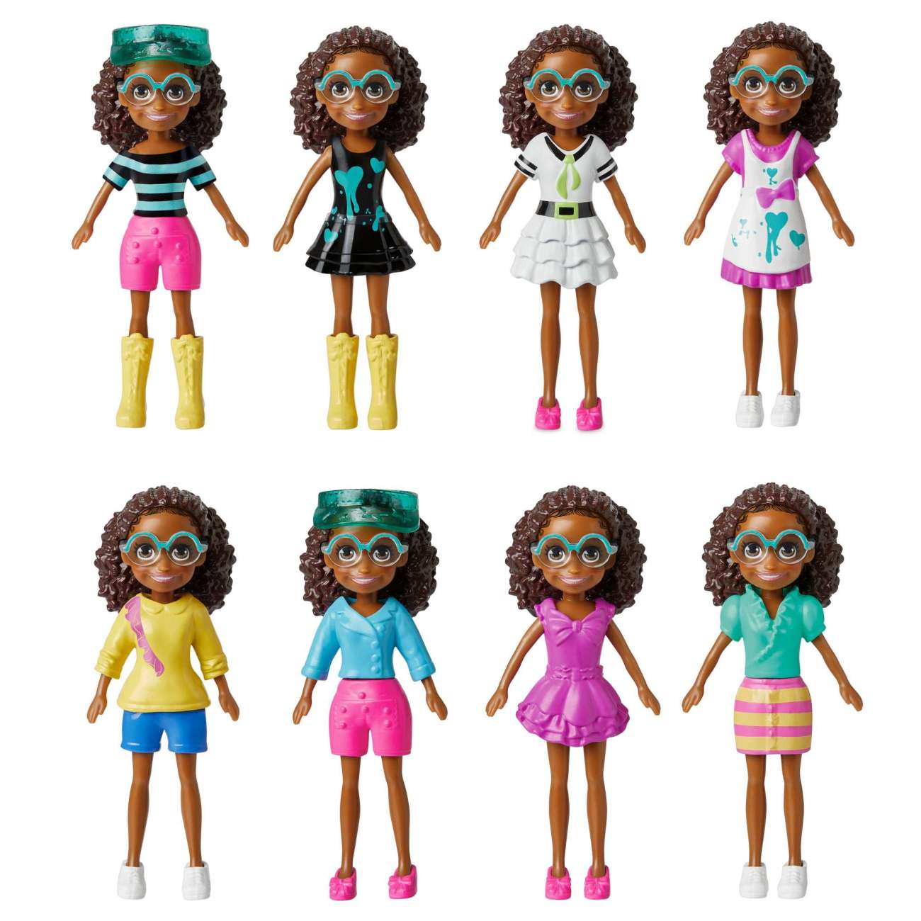 Polly Pocket Κούκλες Και Αξεσουάρ, Με Κούκλα Polly 7,6 Εκ. Και 18 Θεματικά Αξεσουάρ