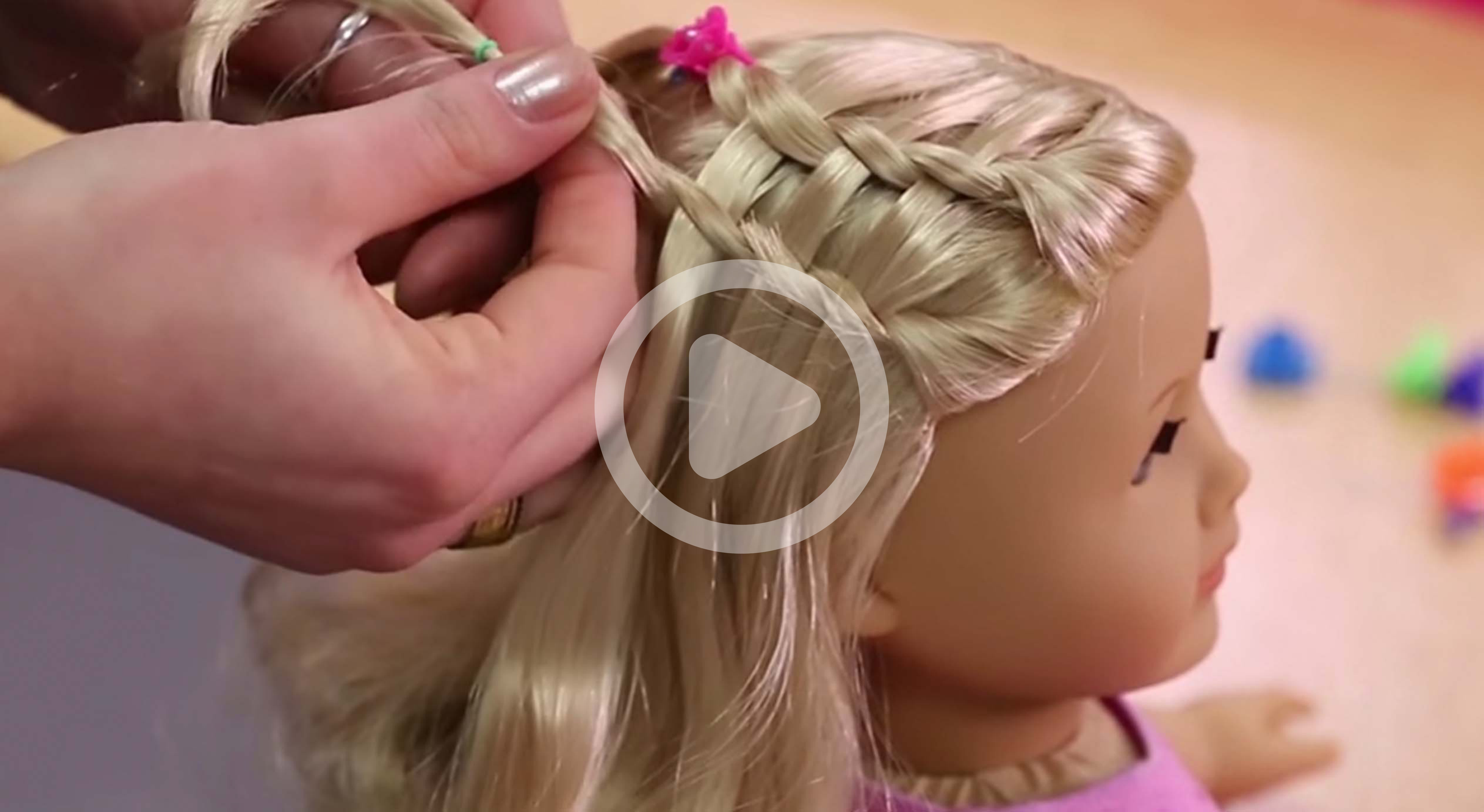 American girl doll hair salon styles sales