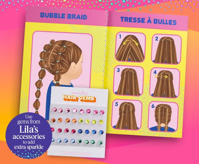 Girl of the Year 2024, Lila Monetti's hair styling guide