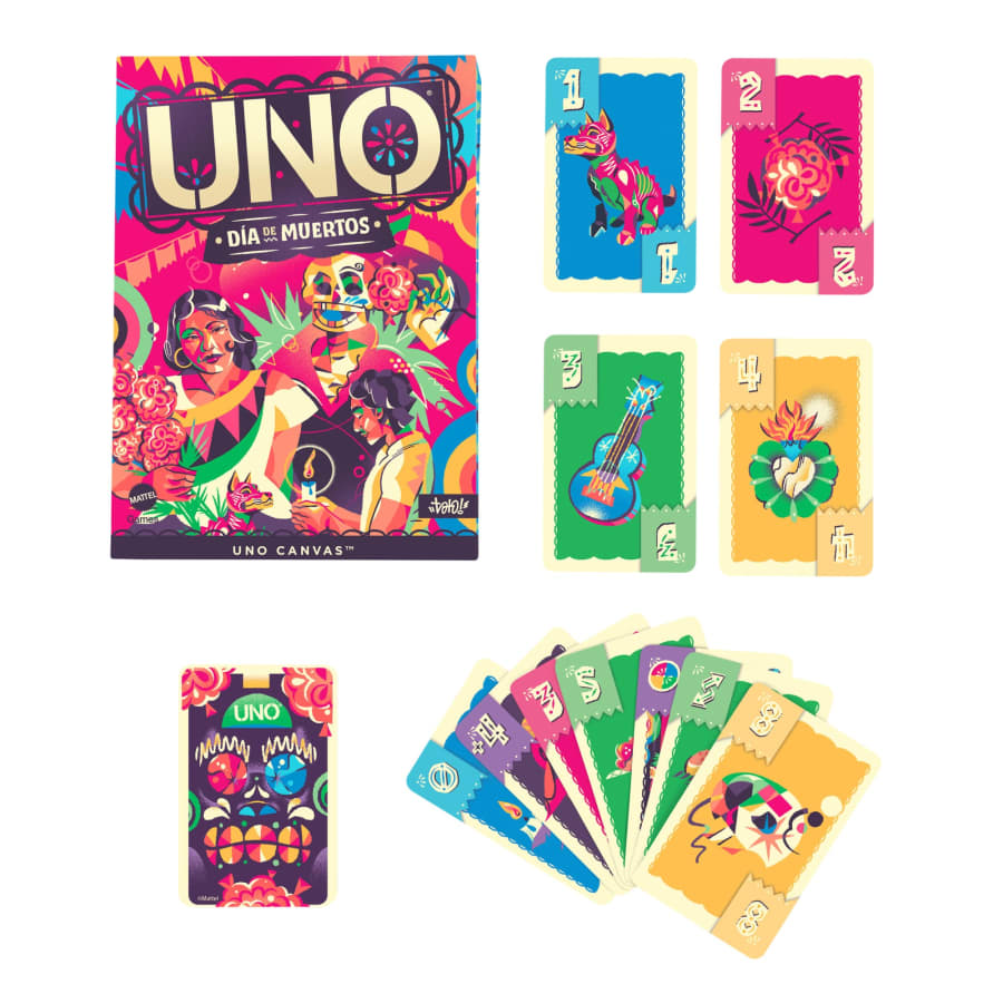 UNO Juego de Cartas Día de Muertos