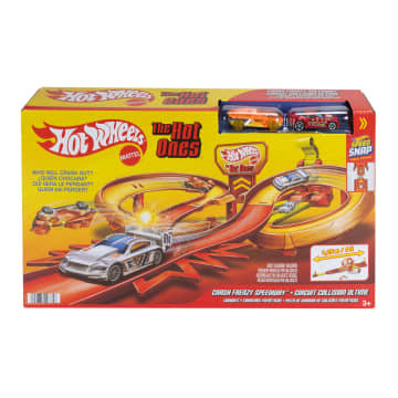 Hot Wheels Hot Ones Otoyol Oyun Seti Ve 1:64 Ölçekli 2 Metal Oyuncak Araba - Bild 6 von 6