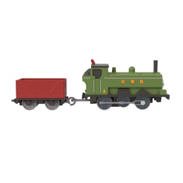 Thomas & Friends By Fisher-Price Motorized Classic Duck Engine, Battery-Powered Toy Train & Cargo - Image 2 of 6