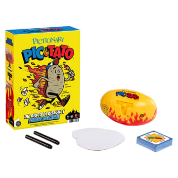 Pictionary Pic-Tato, Gioco Della Patata Bollente, Parla E Riproduce Musica, Gioco Per Famiglie, Bambini E Adulti