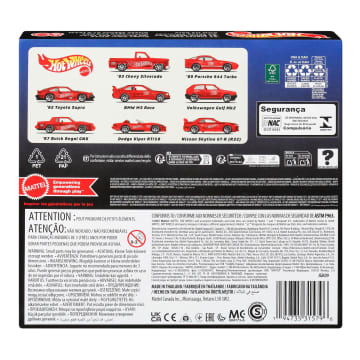Hot Wheels Silver Series Mattel 80-lecie Samochodziki 8-pak Lata 80/90 Samochody dla dzieci Zestaw 3+ - Image 4 of 4