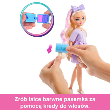 Barbie Dream Besties Malibu Wyszykuj się ze mną Lalka + akcesoria Zestaw Zabawka 4+ - Image 4 of 6
