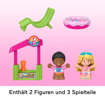 Fisher-Price Little People Barbie Strandhaus Kleinkinder-Spielset Mit Figuren Und Zubehör - Image 5 of 6