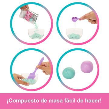 Conjunto De Juego Estrellas De Fiesta De Barbie Party Unboxed De La Serie Cumpleaños De Mascotas Con Muñeca Y Accesorios, 10 Sorpresas - Image 4 of 6