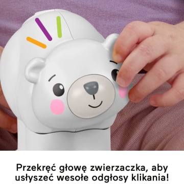Fisher-Price Miś polarny Raczkuj za mną Zabawka do nauki raczkowania dla niemowląt 9 mies. + - Image 4 of 6