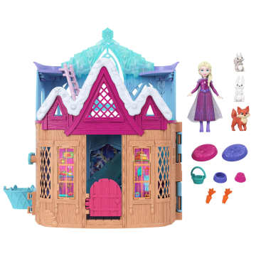 Disney Frozen Winter Animal Fun Playset With Elsa Small Doll, 3 Animal Friends & 8 Accessories - Image 6 of 6