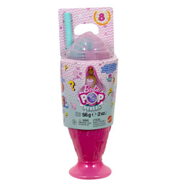 Barbie Pop Reveal Seria Stylowy deser Lalka, figurka zwierzątka i akcesoria Zestaw różowy Zabawka 3+ - Image 5 of 5