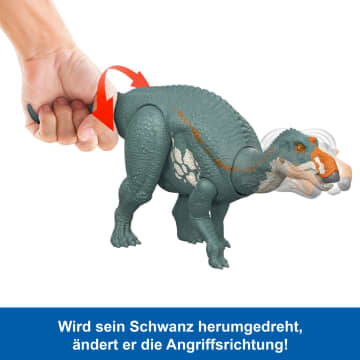 Jurassic World: Die Wiedergeburt Wild Roar Maiasaura Dinosaurierspielzeug Mit Schwanzgesteuertem Beiß-Angriff Und Brüllgeräusch - Image 4 of 6