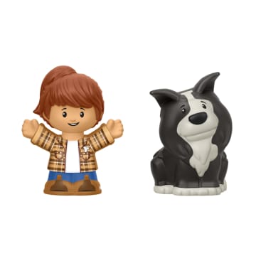 Tractor De Little People De Fisher-Price, Vehículo Musical De Granja, Juego De Arrastre, 2 Figuras Para Peques - Bild 4 von 6