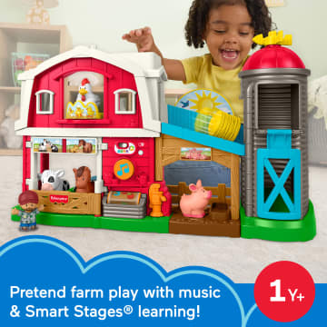 Fisher-Price Little People Caring Fun Animal Farm Playset Toddler Learning Toy, Multilanguage Version - Bild 2 von 6