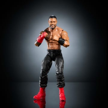 WWE Elite Collection Premium Live Event Roman Reigns Action Figure Set, Summerslam Collectible - Image 3 of 6