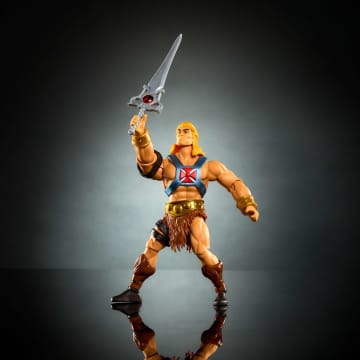 Masters Of Universe Origins & Thundercats He-Man Posable 5.5 Inch Action Figure, 1980s Toy Crossover