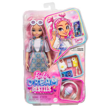 Barbie Dream Besties Daisy Jean Modepop Met 9 Accessoires Met DJ- En Muziekthema - Image 6 of 6