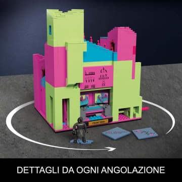 Kit Giocattolo Da Costruire Con Action Figure MEGA Squid Game La Scala (1707 Pezzi) Per Collezionisti