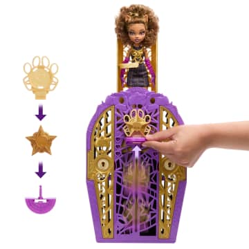 Monster High-Monstrueux Secrets Clawdeen Wolf-Coffret