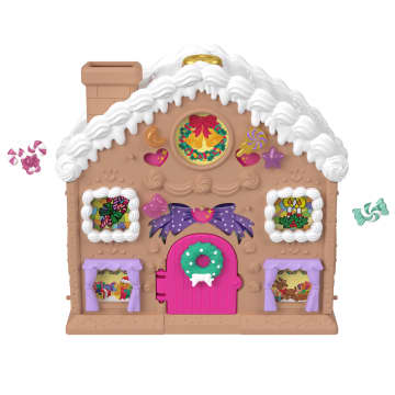 Polly Pocket-Calendrier De L’Avent Maison En Pain D’Épices-Surprises - Image 6 of 6