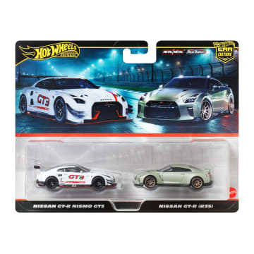 Hot Wheels Premium Kultowe auta Nissan GTR Samochody 2-pak | Mattel