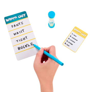 Wiped Out Party Game, Guessing Game For Families, Teens, Adults With Erasable Clues And Blackout Glasses For 3-6 Players - Image 2 of 6