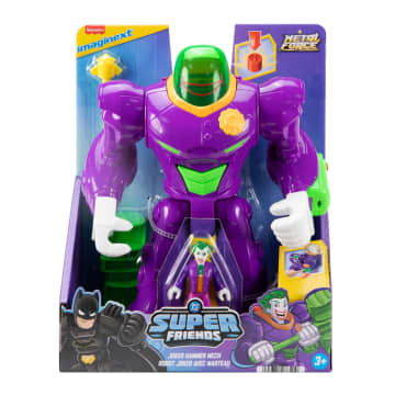 IMAGINEXT DC SUPER FRIENDS Joker'in Çekiçli Mekanik Robotu | Mattel