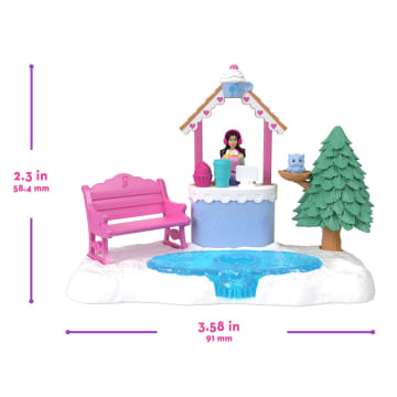 Barbie Mini BarbieLand Lodowisko Zestaw i mini lalka Zabawka 4+