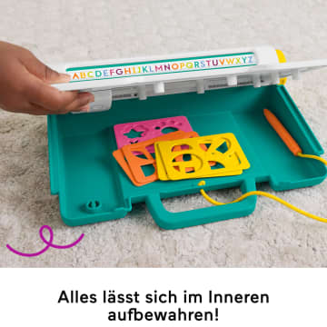 Fisher-Price Lern- Und Zeichenbrett, Schreiben Und Zeichnen Ohne Verwischen Tablet Mit Lcd-Bildschirm Für Kinder