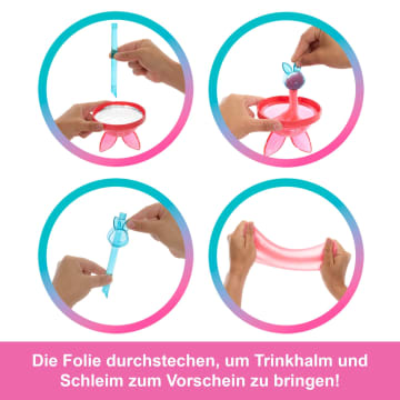 Barbie Pop Reveal Shakes-Serie, Set Aus Puppe & Accessoires, Duftende Süße Kätzchen-Modepuppe
