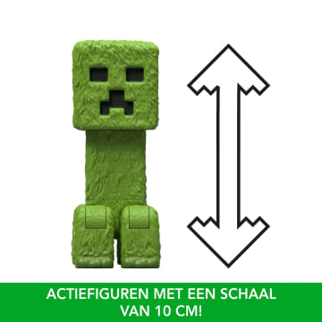 Minecraft Actiefiguur Van Creeper En Accessoires, Speelgoedset Van 10 Cm Geïnspireerd Op A Minecraft Movie - Image 4 of 6