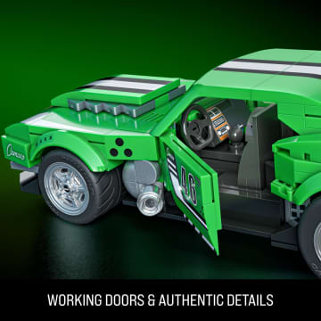 Mattel Brick Shop Hot Wheels Custom ’68 Camaro Building Toy Kit (289 Pieces), For Collectors - Image 6 of 6