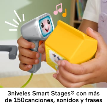 Caja Registradora Para Contar Y Comprar Laugh & Learn De Fisher-Price, Juguete De Aprendizaje Para Niñas Y Niños Pequeños, Versión Multilingüe