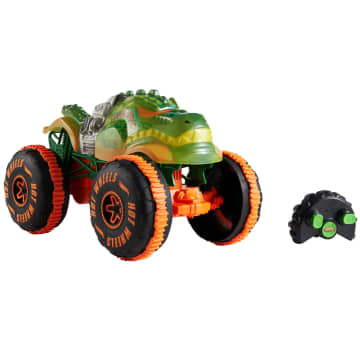 Hot Wheels Monster Trucks RC Rageasaur Todoterreno De Juguete Con Control Remoto Y Pilas A Escala 1:15 - Image 2 of 5