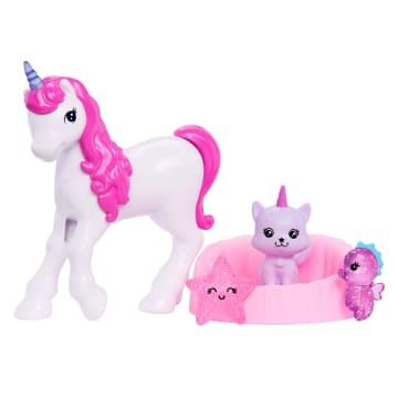 Barbie Advent Calendar With Fashion Doll & 24 Surprise Toy Accessories Including Unicorn & Pets