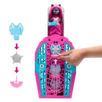 Monster High-Monstrueux Secrets Catty Noir-Coffret