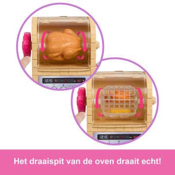Barbie En Teresa Recept Voor Vriendschap Teresa Pop En Keuken Speelset Met Meer Dan 20 Accessoires - Image 4 of 6