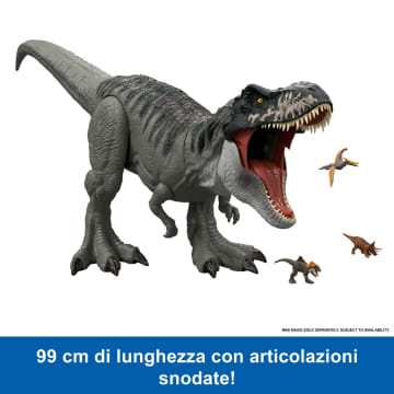 Jurassic World Rebirth T-Rex Super Colossale, T-Rex Giocattolo