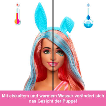 Barbie Pop Reveal Shakes-Serie, Set Aus Puppe & Accessoires, Duftende Süße Kätzchen-Modepuppe - Image 5 of 6