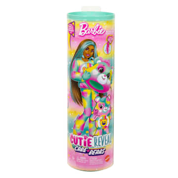 Muñeca Barbie Cutie Reveal De La Serie 2 De La Colección Care Bears Con Accesorios, Osito Good Vibes Bear Con 10 Sorpresas - Imagen 6 de 6