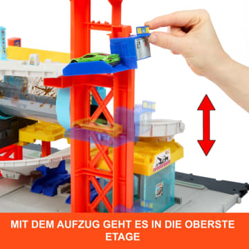 Matchbox Spielset Rotierende Waschstraße“ Mit Die-Cast-Corvette Und Abschleppwagen