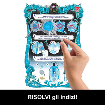 Monster High Segreti Da Brivido I Misteri Di Hauntlywood, Bambola Frankie Stein Con Oltre 19 Sorprese