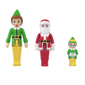Polly Pocket Micro Dolls And Playset, Collaboration Elf Compact With 6 Accessories, Holiday Theme - Imagen 5 de 6