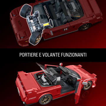 Mattel Brick Shop Hot Wheels ’90 Acura Nsx, Giocattolo Da Costruire (876 Pezzi) Per Collezionisti - Image 6 of 6